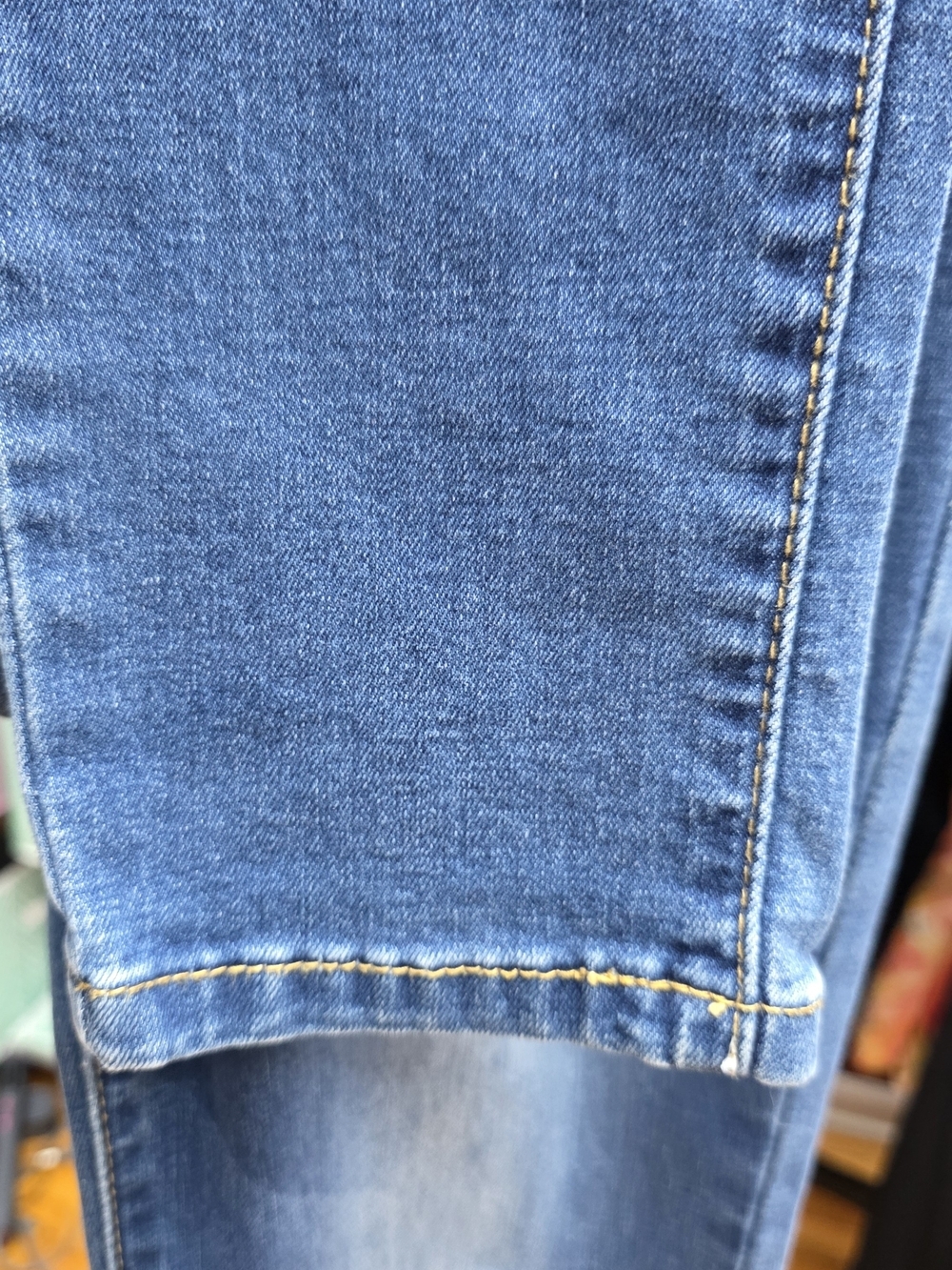 JZ Los Angelos Women's High-Rise Skinny Jeans in Medium Blue Sz 5 - Picture 5 of 8